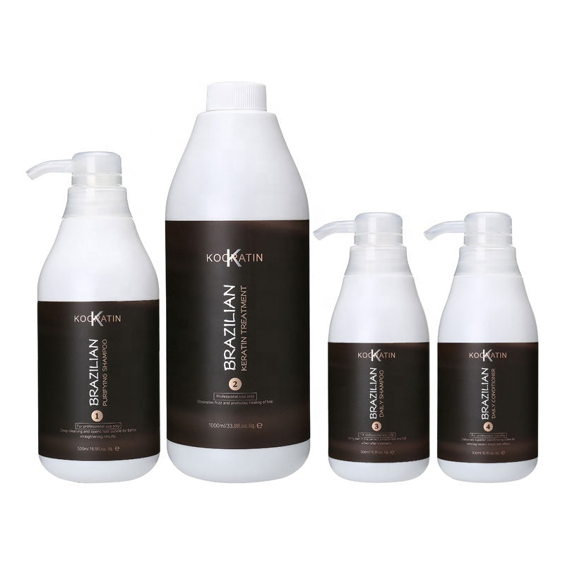 Brazilian Keratin Treatment Complete 4 Step Set - by Kooratin